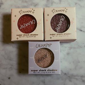 Colourpop Supershock Shadow Trio| | Peekaboo, 2Nite, Party of Five | NEW MAKEUP